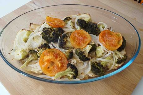 Receta: verduras al horno / Recipe: baked vegetables