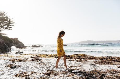 Carmel_By_The_Sea-Collage_On_The_Road-Lace_Dress-Yellow-Beach_outfit-Collage_Vintage-7