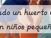 Montando huerto urbano niños pequeños Setting garden with preschoolers toddlers