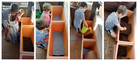 huerto urbano niños - montessori en casa