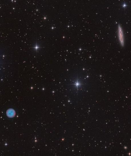 El búho y la galaxia