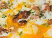 Huevos chorizo queso