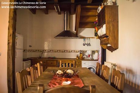 Casa Rural La Chimenea de Soria cocina