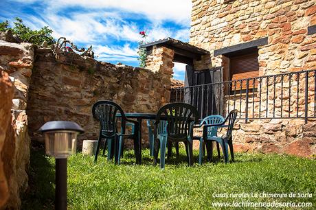 Casa Rural La Chimenea de Soria patio