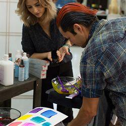 Bloques de colores en el cabello, Fantasía 2016 !!