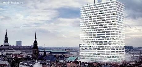 Entierros urbanos en modernos edificios torre. Entierros urbanos en modernos edificios torre.