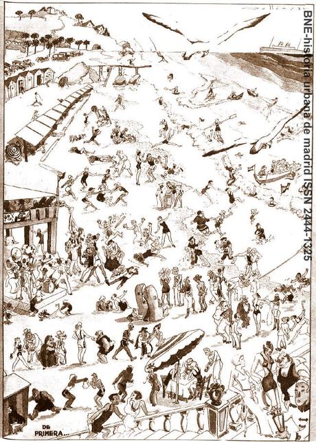 Estampas. Madrid pueblo. Verano de categoría o viceversa