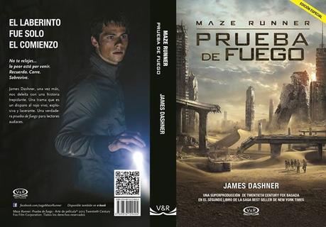 Nueva portada para Prueba de fuego