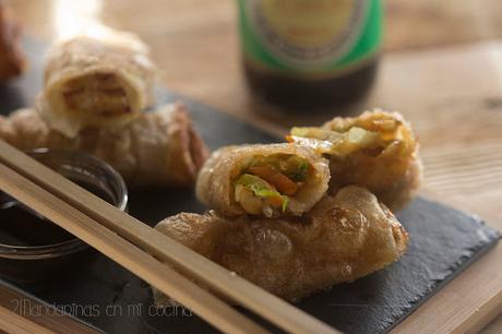 Rollitos de ventresca y concurso Kikkoman