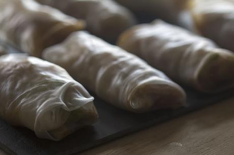 Rollitos de ventresca y concurso Kikkoman