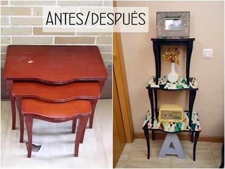 (DIY)- EL TUNEO DE UNAS MESAS NIDO CONVERTIDAS EN ESTANTERÍA (DIY)- EL TUNEO DE UNAS MESAS NIDO CONVERTIDAS EN ESTANTERÍA