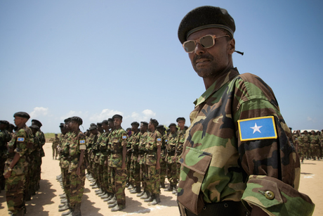 Regimiento del nuevo ejército somalí