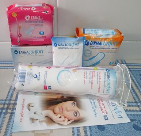 Productos de Higiene Femenina 100% Algodón 