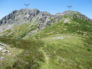 Mediodía (o Ricacabiello)-Peña la Cruz-Peñas de Liegos