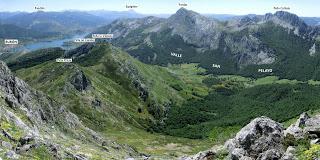 Mediodía (o Ricacabiello)-Peña la Cruz-Peñas de Liegos