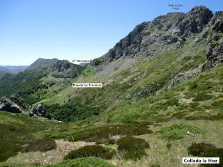 Mediodía (o Ricacabiello)-Peña la Cruz-Peñas de Liegos