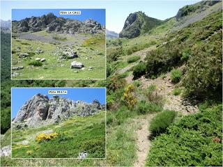 Mediodía (o Ricacabiello)-Peña la Cruz-Peñas de Liegos