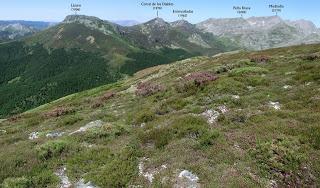 Mediodía (o Ricacabiello)-Peña la Cruz-Peñas de Liegos