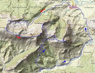 Mediodía (o Ricacabiello)-Peña la Cruz-Peñas de Liegos