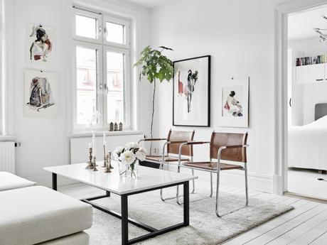 Composiciones decorativas elegantes repitiendo elementos