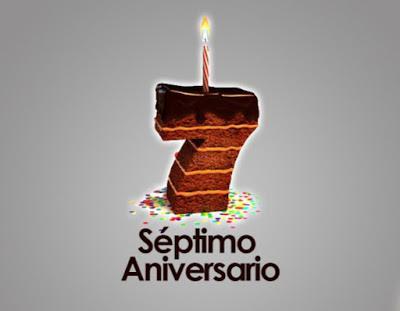 Séptimo aniversario del blog