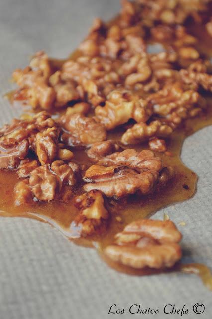 nueces caramelizadas