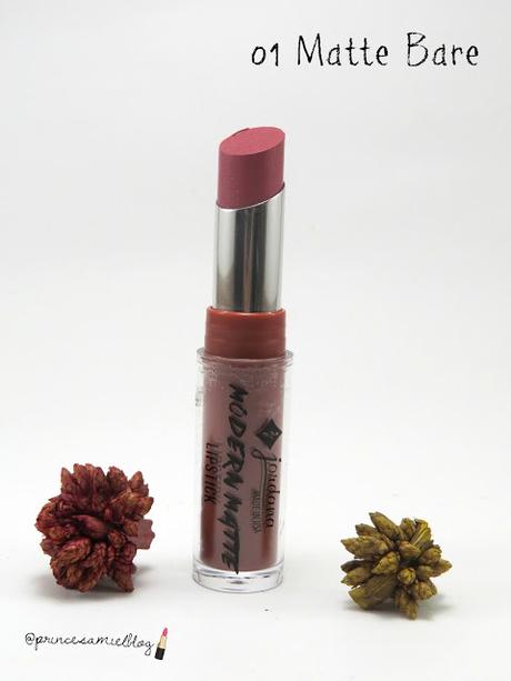 Reseña / Review   Labiales Modern Matte de Jordana