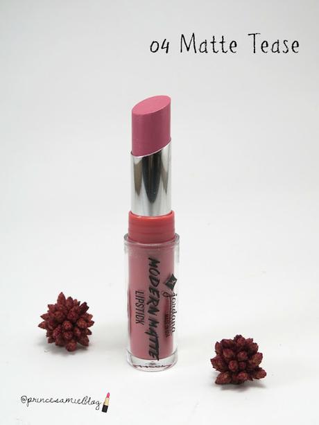 Reseña / Review   Labiales Modern Matte de Jordana