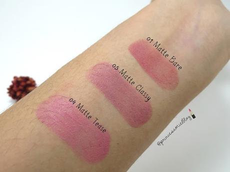 Reseña / Review   Labiales Modern Matte de Jordana