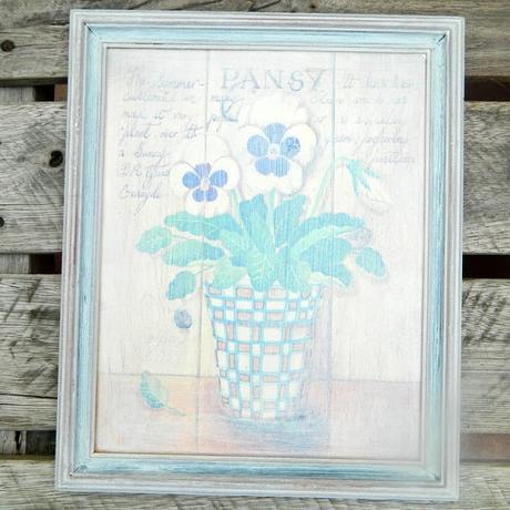 Cuadro reciclado y DIY Cuadro reciclado y DIY