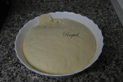 Pizza de Bacon Tortilla y Queso Roquefort