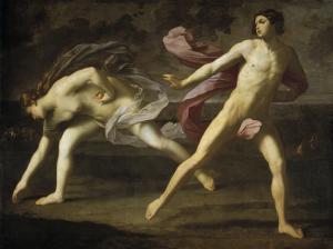 Hipómenes y Atalanta, Guido Reni