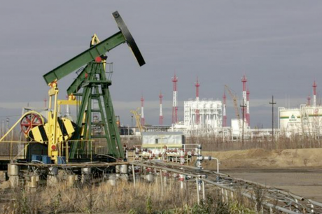 Fotografía de uno de los muchos campos petrolíferos que Yukos poseía en la ciudad de Nefteyugansk.