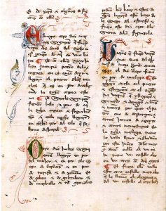 Manuscrito original de Ruy de Clavijo