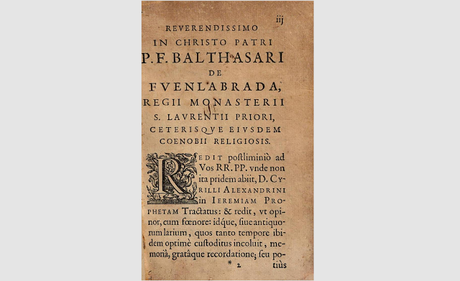 ¿Quien es Balthasari de Fvenlabrada?