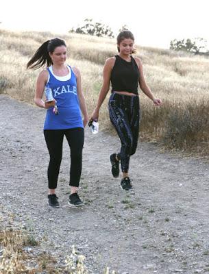 Selena Gómez, practica el senderismo en Hollywood Hills