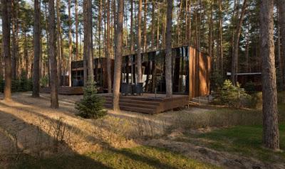 Casas Minimas y Modernas en el Bosque