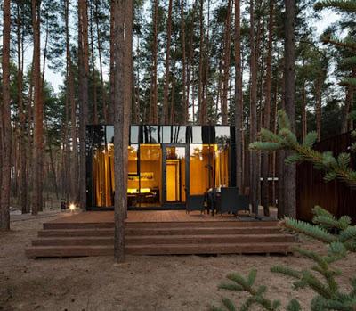 Casas Minimas y Modernas en el Bosque