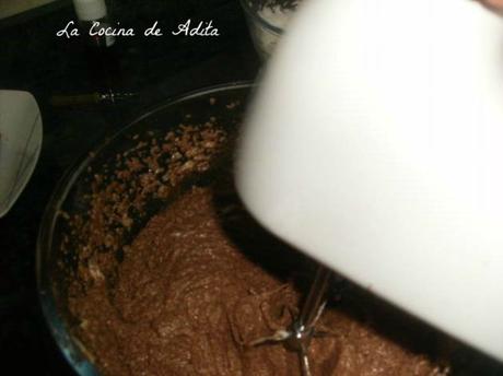 Tarta de chocolate con aroma  a avellanas