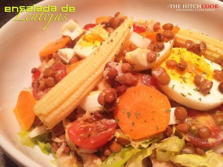 ENSALADA DE LENTEJAS