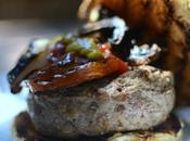 Hamburguesa veraniega parrilla.