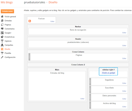 Tutoriales Blogger Dummies: La Sidebar