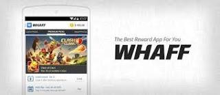 Ganar dinero con la App móvil de Whaff Rewards