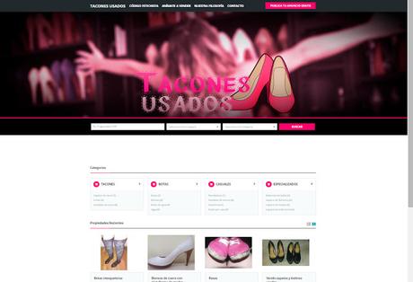 taconesusados.com, nueva página para vender zapatos usados