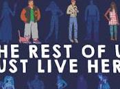 'The Rest Just Live Here" nuevo Patrick Ness, autor monstruo viene verme