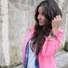 Pink and blue