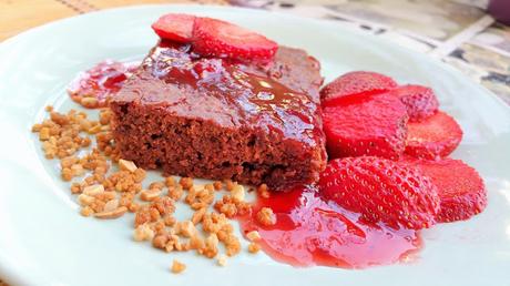 Brownie vegano