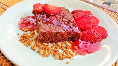 Brownie vegano