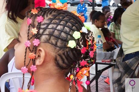 Concurso de peinados afro en Cali