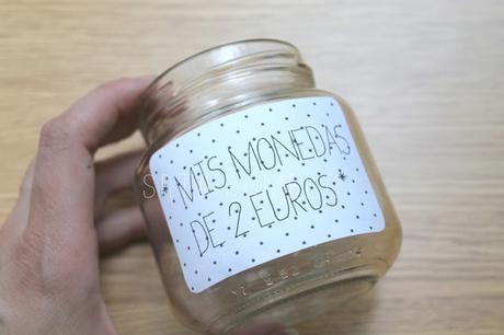 DIY: un tarro para las monedas.